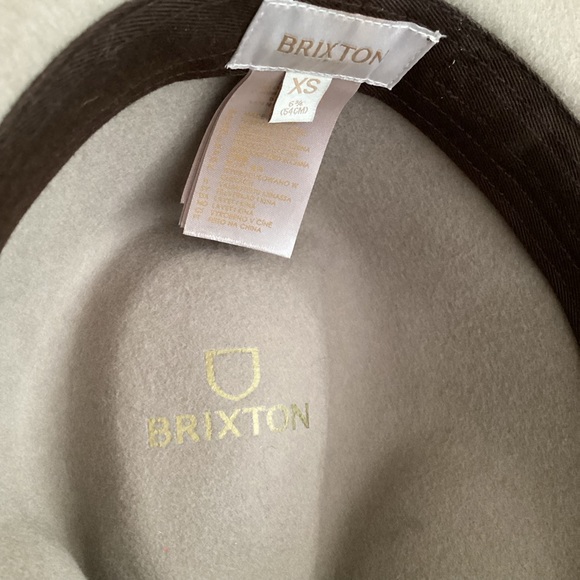 Brixton Wesley floppy Fedora hat 100% wool size xs - Picture 11 of 12